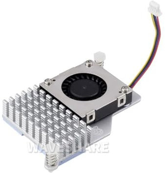 Official RPi Active Cooler Compatible with Raspberry Pi 5 Temperature-controlled Blower Fan Aluminium Heatsink With Thermal Tapes To Accelerate Heat Dissipation