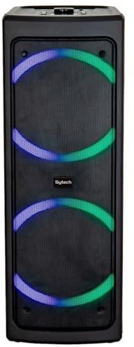 Sytech Altavoz Potente SYXTR510BT Altavoz Portatil Harmony ARC 300W, Negro