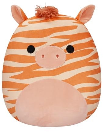 Squishmallows SQCR05493 - Josue das Zebra 50 cm, offizielles Jazwares Plüsch, superweiches Kuscheltier