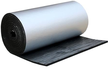 Thermique Isolant Anti Froid et Chaleur 5mm D'Epaisseur Isolant Radiateur Autocollant Panneau Reflechissant pour Radiateur, Isolation Hivernale Panneau Isolant Thermique Mur Exterieur ( Size : 1mx1m )