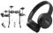 Alesis Turbo Mesh Kit - E Drum/E Schlagzeug Elektronisch mit Mesh-Heads & JBL Tune 510BT – Bluetooth Over-Ear Kopfhörer in Schwarz – Faltbare Headphones mit Freisprechfunktion