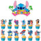 Cupcake Topper, 49 Stück Tortendeko Kinder, Cartoon Toppers Decoration, Kuchendekoration Kuchendeckel Muffin Deko für Party-Geburtstagskuchendekoration