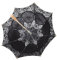 QUMIIRITY Regenschirm Aus Spitze Braut Sonnenschirme Spitzenschirmhandwerk Asiatischer Regenschirm Kleiner Weißer Regenschirm Vorhang Schleier Dekor Hölzern Black