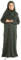 Prien Gebetskleidung Für Kinder, Mädchen Muslim Kleider, Lange Ärmel Abaya Mit Hijab, Islam Kleidung Frauen, Damen Muslimische Kleid Set, Gebetskleid Jilbab Khimar Ramadan (Khaki)