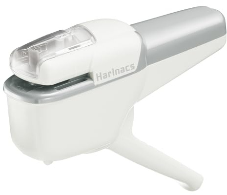 Kokuyo SLN-MSH110PW Heftgerät Heftgerät, handlich, 10 Stück, blassweiß, 10 Blatt