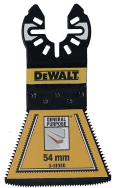 DEWALT 54 mm 3-Sided Bi-Metal Oscillating Blade (5 Pc), DT20775-QZ