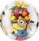 Amscan 3459401 - Orbz Folienballon Minions, circa 38 x 40 cm, Geburtstag, Mottoparty, Dekoration, Heliumballon