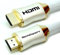 TechExpert Câble hdmi 2.1 8K 4K 120Hz Professionnel Ultra HD 2160p 10m 3D HDR 48GB/Sec eArc Blanc