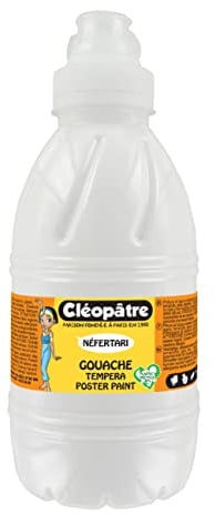 Cléopâtre - PGBB500-1 - Gouache Néfertari Baby, Weiß, 500 ml