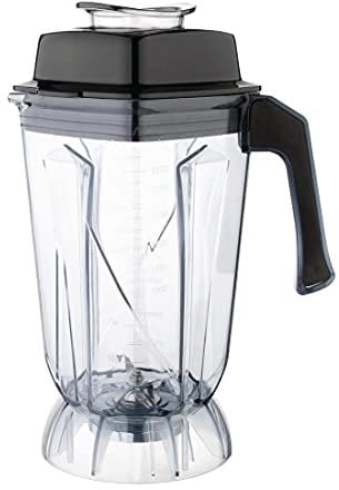 Buffalo Pichet de rechange de 2,5 litres pour blender Buffalo, plastique sans BPA, plastique transparent résistant à la chaleur, compatible avec les blenders CR836, DR825, CY141 et CY140, CS052
