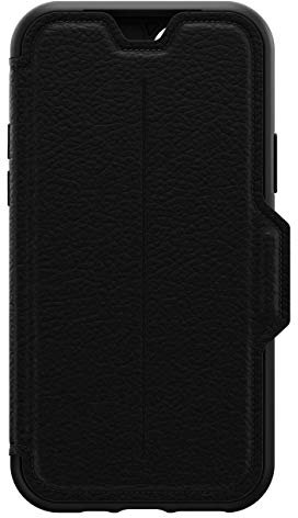 Otterbox Strada Coque pour iPhone 11 Pro, Antichoc, Anti-Chute, Cuir de qualité, 2 Porte-Cartes, supporte 3 x Plus de Chutes Que la Norme Militaire, Noir
