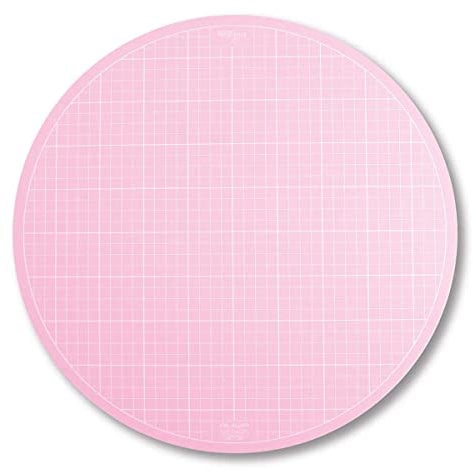 Sue Daley Designs Pink 10 Rotating Cutting Mat - Self Healing, Plastic, 10 L x 10 W - Craft Cutting Mat