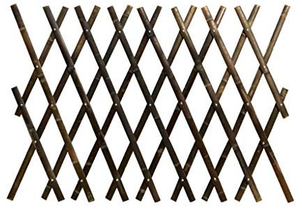 Clôture en Bois Extensible, Panneaux de Treillis Jardin Criblage Clôture en Bambou de Saule Cadre Extérieur de Vigne de Balcon, Longueur de 180 Cm (Size : 40cm Height)