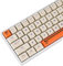 Guffercty kred XDA Profile Tastenkappen Set 142 Tasten Retro Kunststoff Thema Tastenkappen für 60% 65% 100 Cherry MX Gaming Tastatur (Kunststoff)