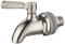 Anawakia Robinet de Tonneau en Acier Inoxydable, Robinet Vinaigrier Inox, Robinet de Distributeur de Boissons, Robinet pour Tonneau de Vin ou Bière (16mm)
