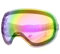 Findway Rosa Verspiegelt Magnetischen Wechselgläsern für Skibrille Magnet (Nur Wechselgläsern)