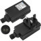 12V 1A Power Supply Adaptor LED Adaptor Replacement Outdoor Low Voltage Power Adapter Yard Inflatable Adapter AC to DC Class 2 Plug for String Lights, Rope Lights