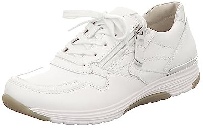 Gabor Damenschuhe - sportliche Schnür- Halbschuhe Rollingsoft 26.978.50 Weiß, EU 40