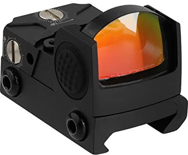 ToopMount 1x22 Kamera Sucherfernrohr, 2 MOA Rotpunktsucher, Monokular für Kompaktkameras, Rotes Kamerateleskop mit Vollständig Mehrfachbeschichteter Linse für 20mm Schienenclip, Stoßfest 1000G