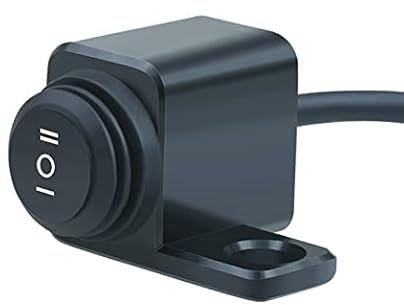 Taicols Bouton Moto,Interrupteur D'éclairage De Guidon,Interrupteur De Commande De Guidon Pour Phare,Bouton Guidon,Interrupteur Guidon,Interrupteurs De Moto étanche
