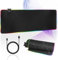 JZMATECH Alfombrilla Gaming, Alfombrilla de Ratón RGB, 800x300mm XXL Mousepad Alfombra Gaming Tapete de Juego Extra Grande, Mouse Pad Gaming, 14 Modos Iluminación, 7 Colores LED para Jugadores PC