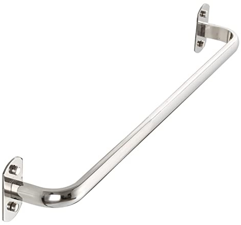 Towel Ring, Towel Rail for Bathroom, Stainless Steel Towel Bar Rails,Wall Mounted Towel Holder,Single Rod Bathroom Rail,40cm-120cm Optional,Polished Silver Finish(SZ:80cm) ( Color : Multi colored , Si
