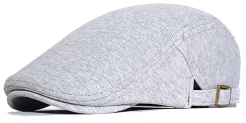 SAKTHIVEL Schiebermütze Herren Baumwolle Schirmmütze Barett Flatcap, Baskenmütze Gatsby Newsboy Cap