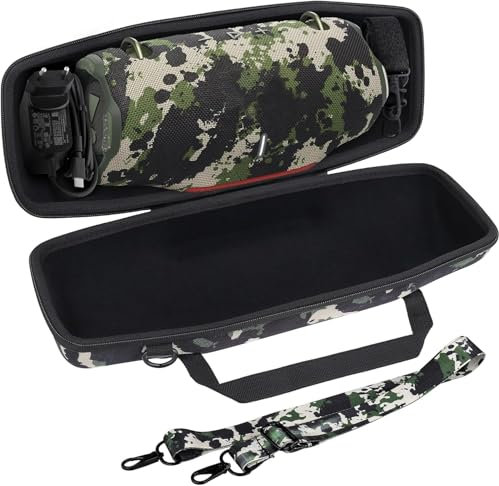 co2CREA Hart Reise Schutz Hülle Etui Tasche für JBL Xtreme 4 Tragbarer Bluetooth Lautsprecher,Nur Tasche