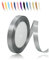 Grau 10mm Satinband 23 Meter, Polyesterband, verschönern Sie Ihre Bastelarbeiten und Feiern, ideal für Geschenkverpackungen, Dekorationen, Hochzeitsautoband, Bänder zum Basteln