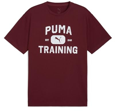 PUMA Unisex M Graphics Train Logo Relaxed Tee T-Shirts (1er Pack)