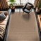 CAMILSON Easy Jute-Teppich, für drinnen und draußen, natürliche Farbe, für Wohnzimmer, Terrasse und Küche, Sisal, Boho-gewebtes Design, leicht zu reinigen, waschbar, für den Außenbereich, 15,2 x 22,9