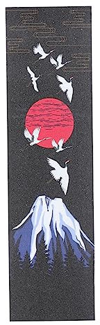 BESPORTBLE Mattes Skateboard Griptape mit Schleifpapierstruktur Blasenfrei und Einfach zu Montieren Passend für Longboards und Skateboards im Freestyle Einsatz