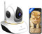 VSTARCAM 2K Pet Camera for Cats, Interactive Dog & Cat Camera with Phone APP, IR Night Vision, Motion Detection, 2-Way Audio, Indoor Dog Camera for Home Security