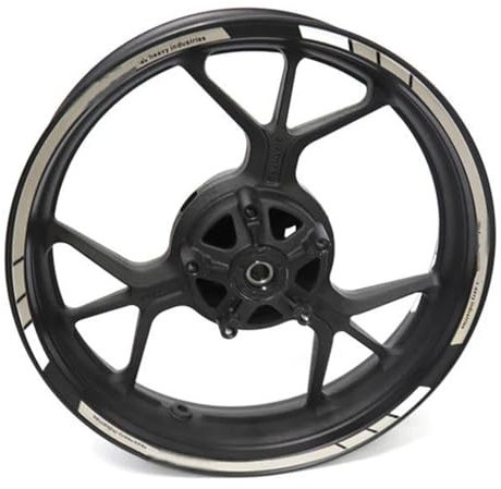 CYDJML Pegatinas para Llantas Pegatinas Reflectantes para Llantas De Motocicleta Cinta Adhesiva para Kawasaki Z800 Z 800 Pegatina para Buje De Rueda Pegatina para Cubo de Rueda(Color 5)