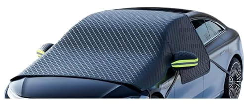 ALJLA Kein Eiskratzen Mehr! Premium Scheibenabdeckung für Opel Adam 2012-2019 Adam, Effektiver Frostschutz Im Winter & Hitzeschutz Als Sonnenschutz Im Sommer
