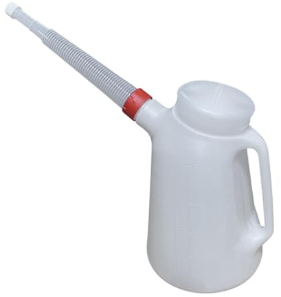 F Fityle Bidon d' avec verseur, récipient, Portable et étanche, avec Couvercle, Distributeur d' pour et Voiture, 5l