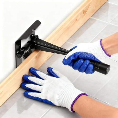 Trim Puller Pry Bar-Heavy Duty Multi-Tool Trim Puller Pry Bar for No-Damage Removal of Skirting Boards, Flooring, Mouldings, Door Casings, Tiles & Nails - Ideal for Remodeling & Renovation Projects