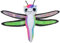 Lumo Stars 55344, Plüschtier Drago, 15 cm, Mehrfarbig
