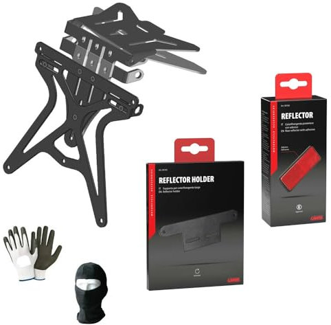 COMPATIBILE CON KTM LC4 640 SM VERNICIATO A.E. KIT PER MOTO PORTATARGA REGOLABILE UNIVERSALE+CATARIFRANGENTE+SUPPORTO CATAR. TARGA LAMPA TUTTO OMOLOGATO OFFERTA