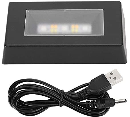 Fdit LED Light Base LED Show Stand Display Mechandise Base LED Untersetzer Farbverlauf Light Base für Modelle Kristalle Glaskunststücke Werden angezeigt