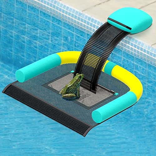 Poolvio Tierrettende Fluchtrampe für Pool, Retten Sie Tiere im Schwimmbadgerät handlich, Poolzubehör in schwimmender Rampe rettet Frösche, Kröten, Tiermäuse, Vögel