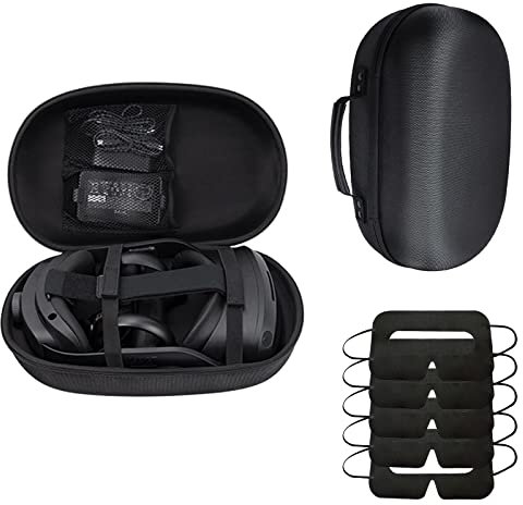 Tragetasche für HTC Vive Focus 3 VR Brille, EVA-Hartschale, stoßfest, Reisetasche, passend für Vive Focus 3 Gaming-Headset und Kabel