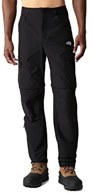 THE NORTH FACE NF0A7Z95JK3 M Exploration Conv REG Tapered Pant - EU Pants Herren Black Größe 38
