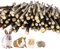 Ifan 500 g Apfelbaum-Sticks, natürliche Apfelbaumzweige, kleine Tiere, Backenzahn-Kauspielzeug, 15 cm Zähne-Schleifstab für Chinchilla, Meerschweinchen, Kaninchen, Eichhörnchen, Hamster, Hase