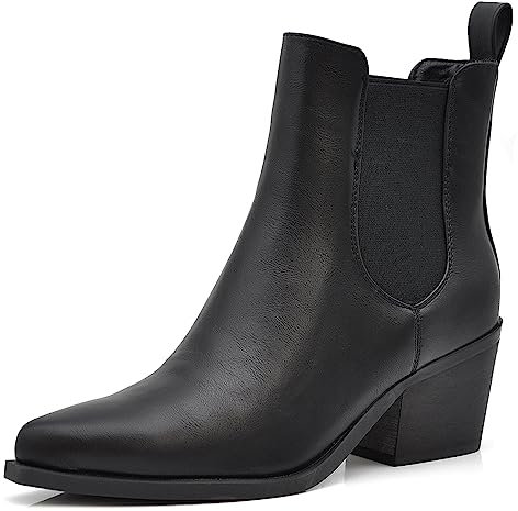 IF Fashion Scarpe da Donna Stivali Stivaletti Cowboy Western Camperos Texani Etnici MP632-2 nero N.41