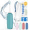 HappyPo – Po Dusche mit Aufbewahrungstasche – Optimiertes Design – Portable Bidet - sanft zur Haut – für Damen, Herren und Kinder – für Po und Intimbereich – sanft und sauber – Petrol