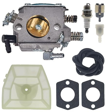 Kit de carburateur TALOEYH CS590, kit de carburateur pour moteurs de tronçonneuses Echo CS590 CS600P CS600 CS610 CS620 Shindaiwa 591, carburateur de remplacement pour A021001661 A021001660 A021001662