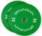 BRAINGAIN Olympic Bumper Plates - Multiple Sizes, Colour/Black - 2 Weight Plates for Barbell Strength Training & Weightlifting - 1.5kg 2.5kg 5kg 10kg 15kg 20kg 25kg 100kg 150kg Pairs/Set