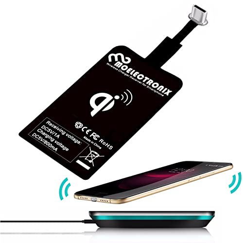 USB TYPE C Qi suitable for Oukitel C35 / C36 | Wireless receiver induction adapter charger | Charger Receiver
