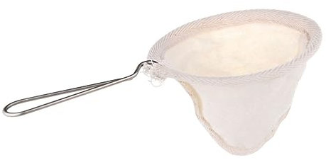 LIFKOME Colador De Acero Inoxidable Filtros De Cafetera Colador De Tela Infusor De Té Filtro De Malla Filtro De Cono De Goteo Reutilizable Filtro De Tela Vierta Sobre Café Mango De Acero